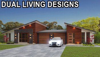 Dual Key & Duplex House Plans Revit