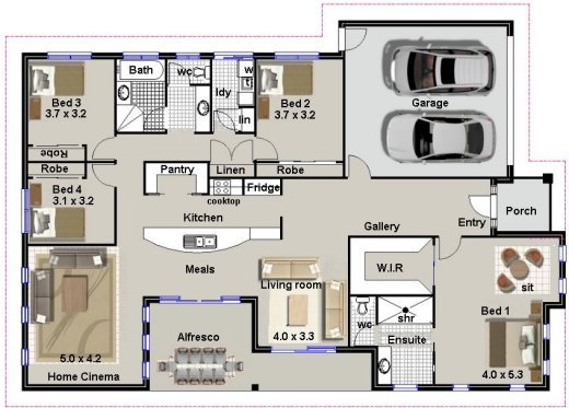 4 Bed + Kids Play Room